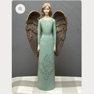 Sage Angel mantel piece